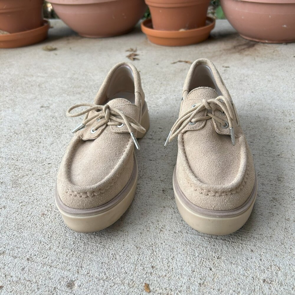 Women's Tan Suede Shoes